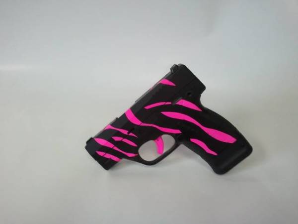 Hot Pink Zebra Beretta Nano-0