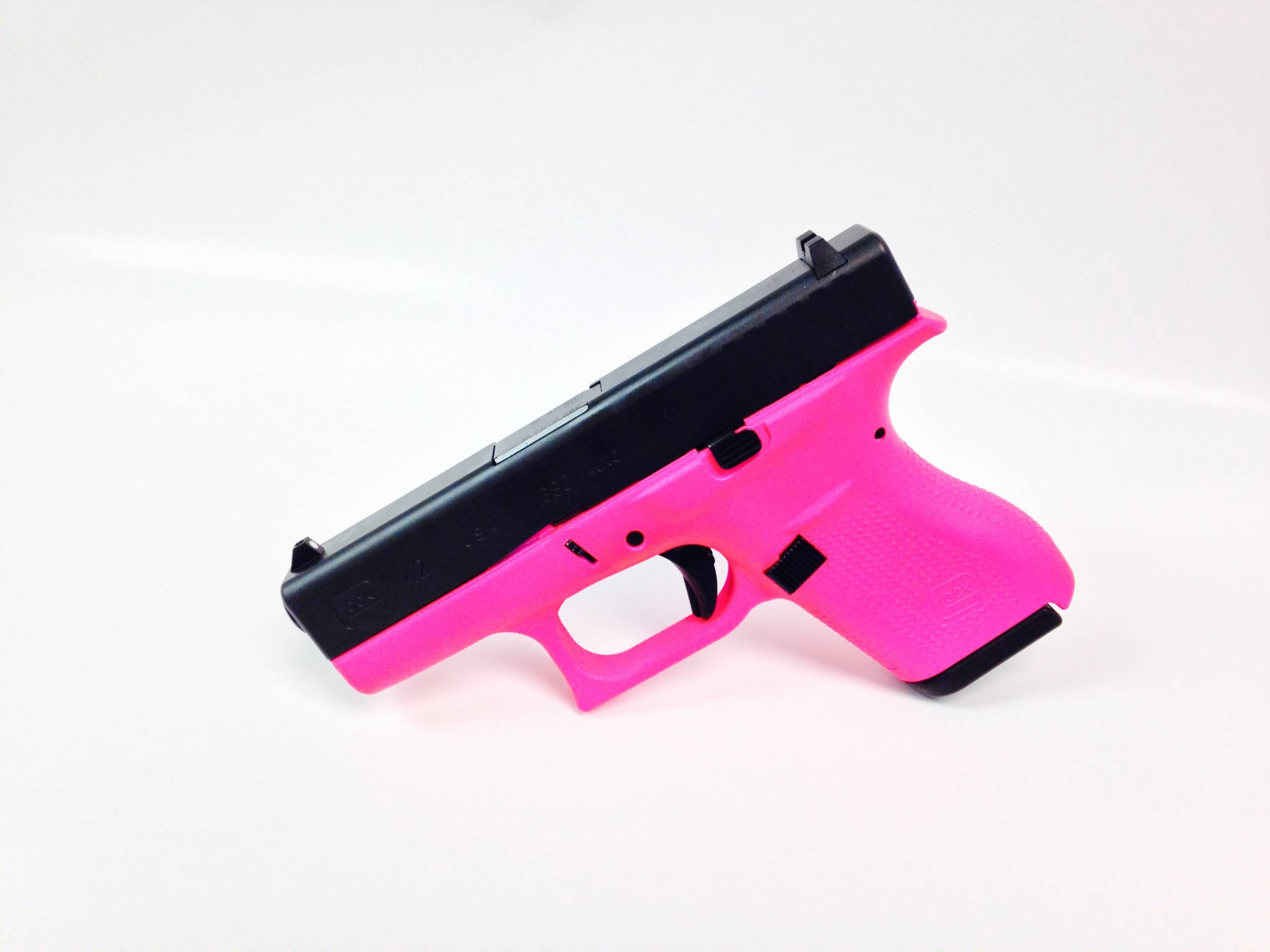 pink louis vuitton gun