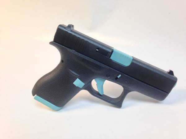 Black Pearl and Diamond Blue Glock 42-0