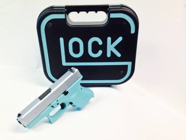 Diamond and Stainless Glock 26 Gen4 9mm-2037