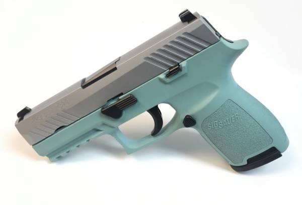 Tiffany and Stainless Sig Sauer P320 Compact Night Sights-0