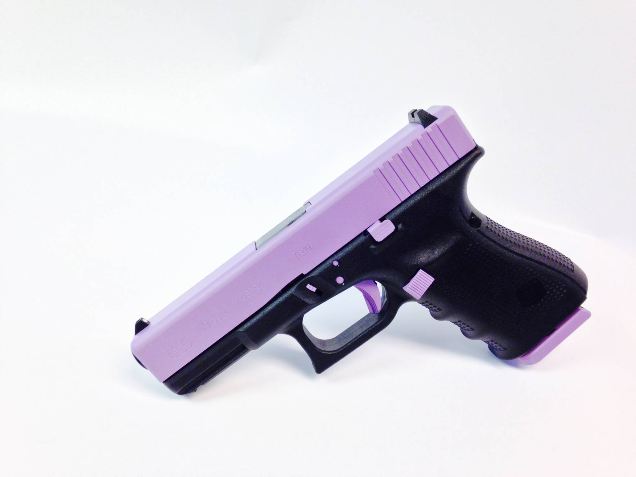 Glock 19 Gen4 9mm ,PG1950203, Purple Glock, Purple Glock 19, Purple Glock