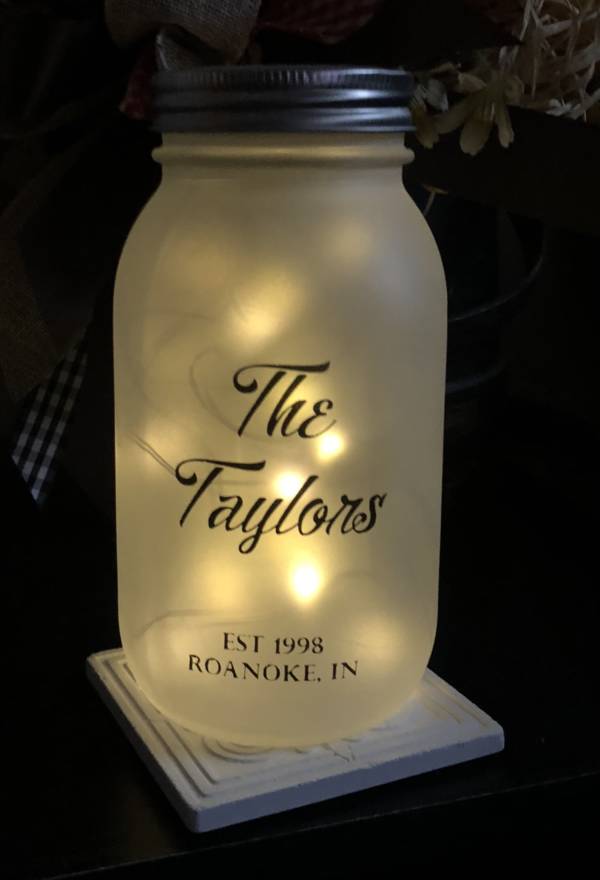 Personalized Family Name Solar Lanterns-2351