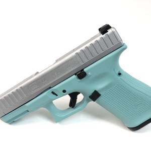 Diamond Blue and Stainless Glock 44 .22LR -0