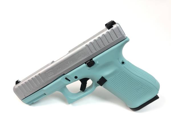 Diamond Blue and Stainless Glock 44 .22LR -0